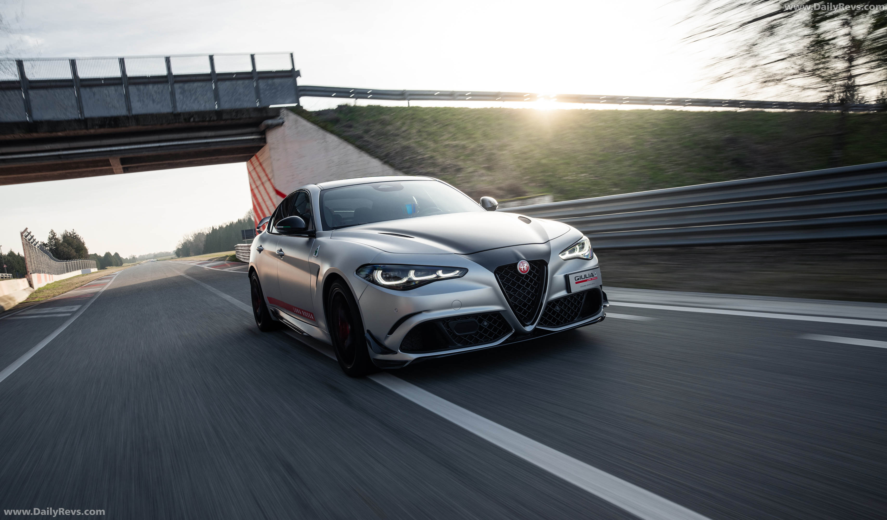 2027 Alfa Romeo Giulia Quadrifoglio Luna Rossa Front View